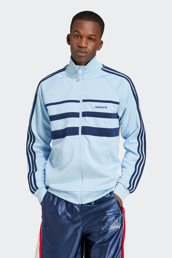 Adidas Originals The First Trainingsjacke | Clear Sky | Herren  | L von Adidas Originals