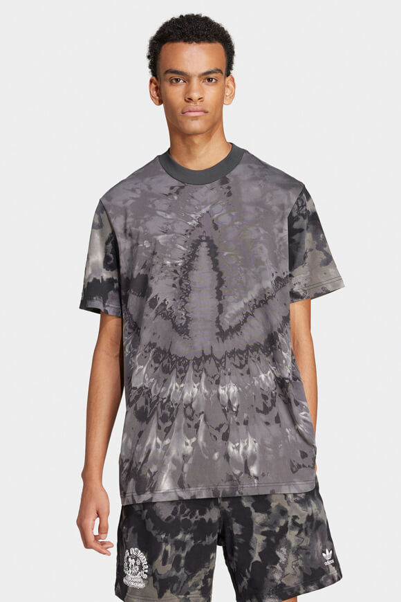 Adidas Originals Tie-Dyed Oversize T-Shirt | Black | Herren  | L von Adidas Originals