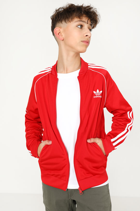 Adidas Originals Trainingsjacke | Scarlet | Jungen  | 140 von Adidas Originals