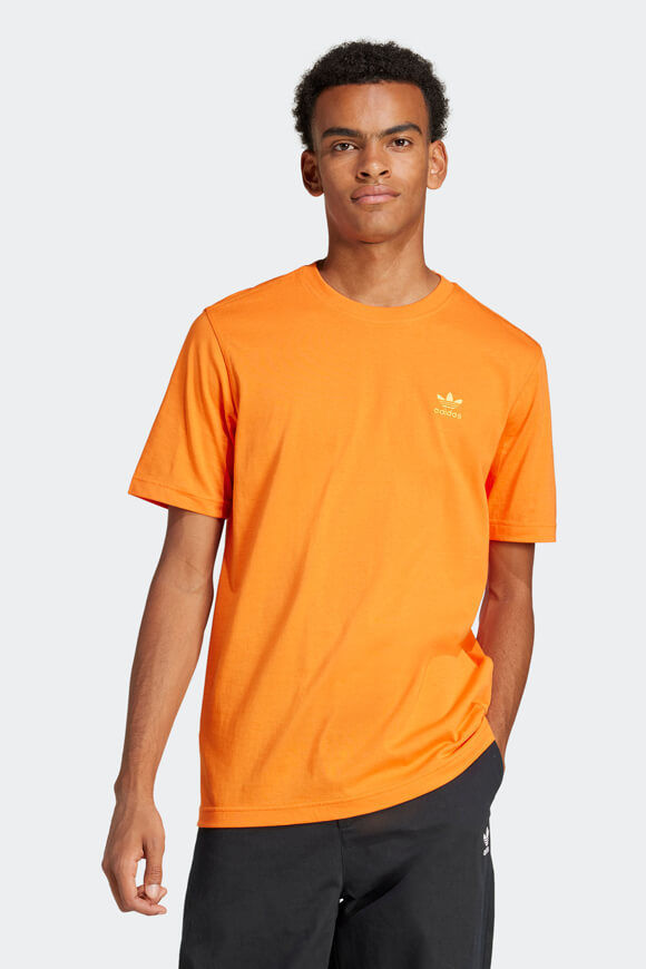 Adidas Originals Trefoil Essentials T-Shirt | Orange | Herren  | L von Adidas Originals