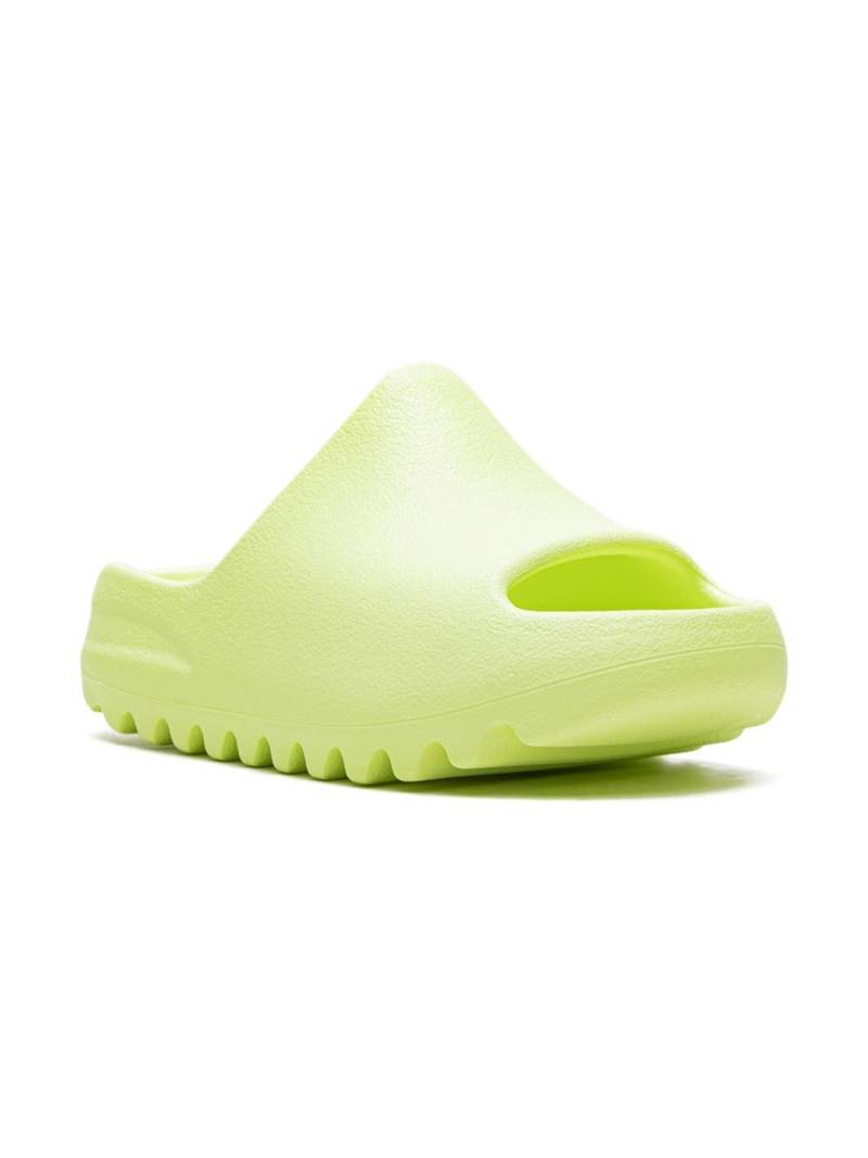 Adidas Yeezy Kids Yeezy "Glow Green" slides - Yellow von Adidas Yeezy Kids