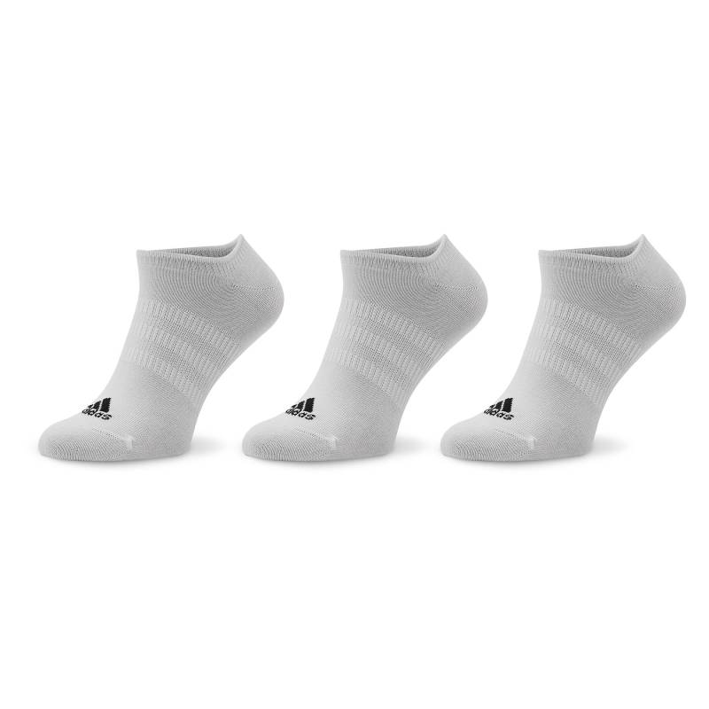 Unisex-Sneakersocken adidas Thin and Light No-Show Socks 3 Pairs HT3463 Weiß von Adidas