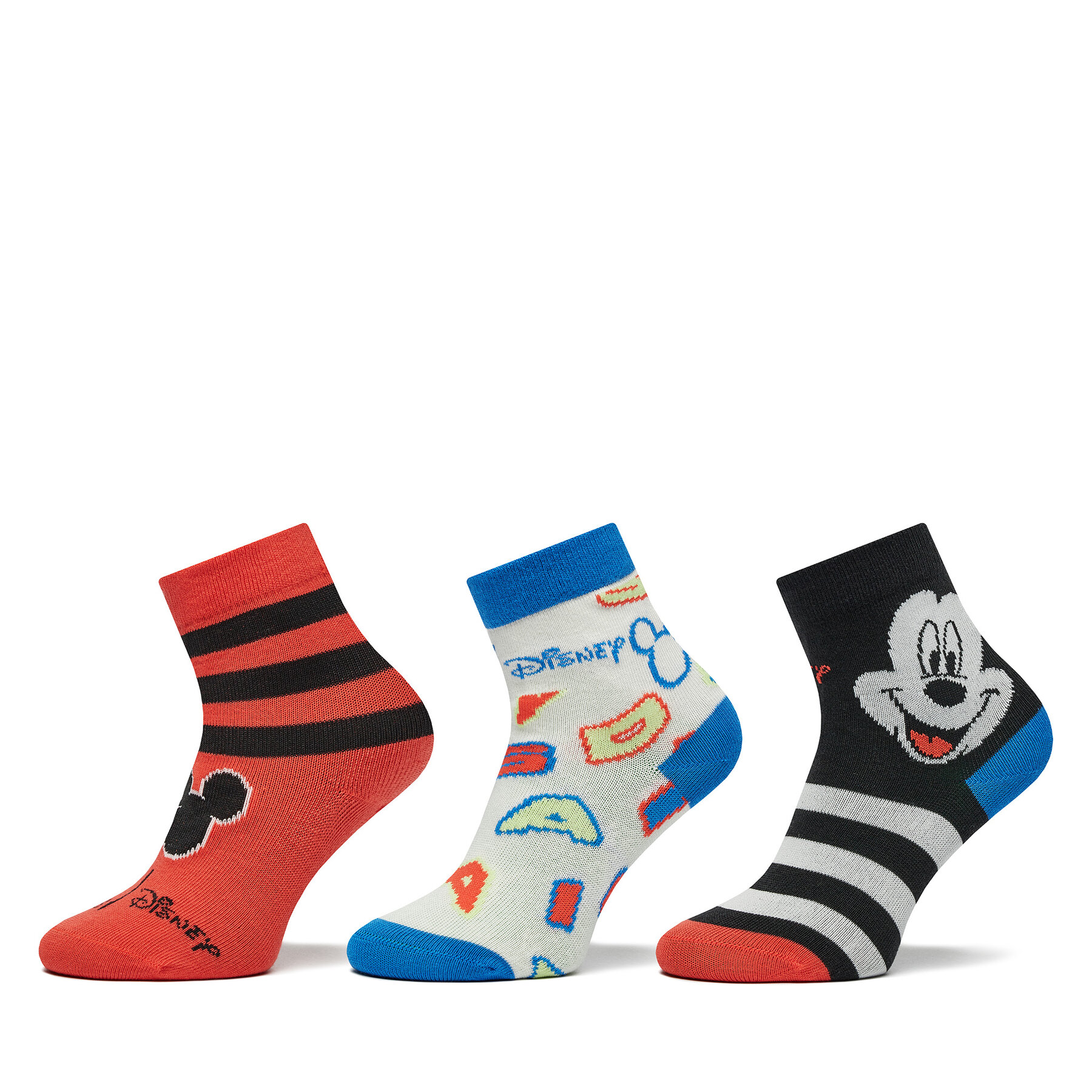 3er-Set hohe Kindersocken adidas Mickey Mouse Crew Socks 3 Pairs IB6776 Bunt von Adidas