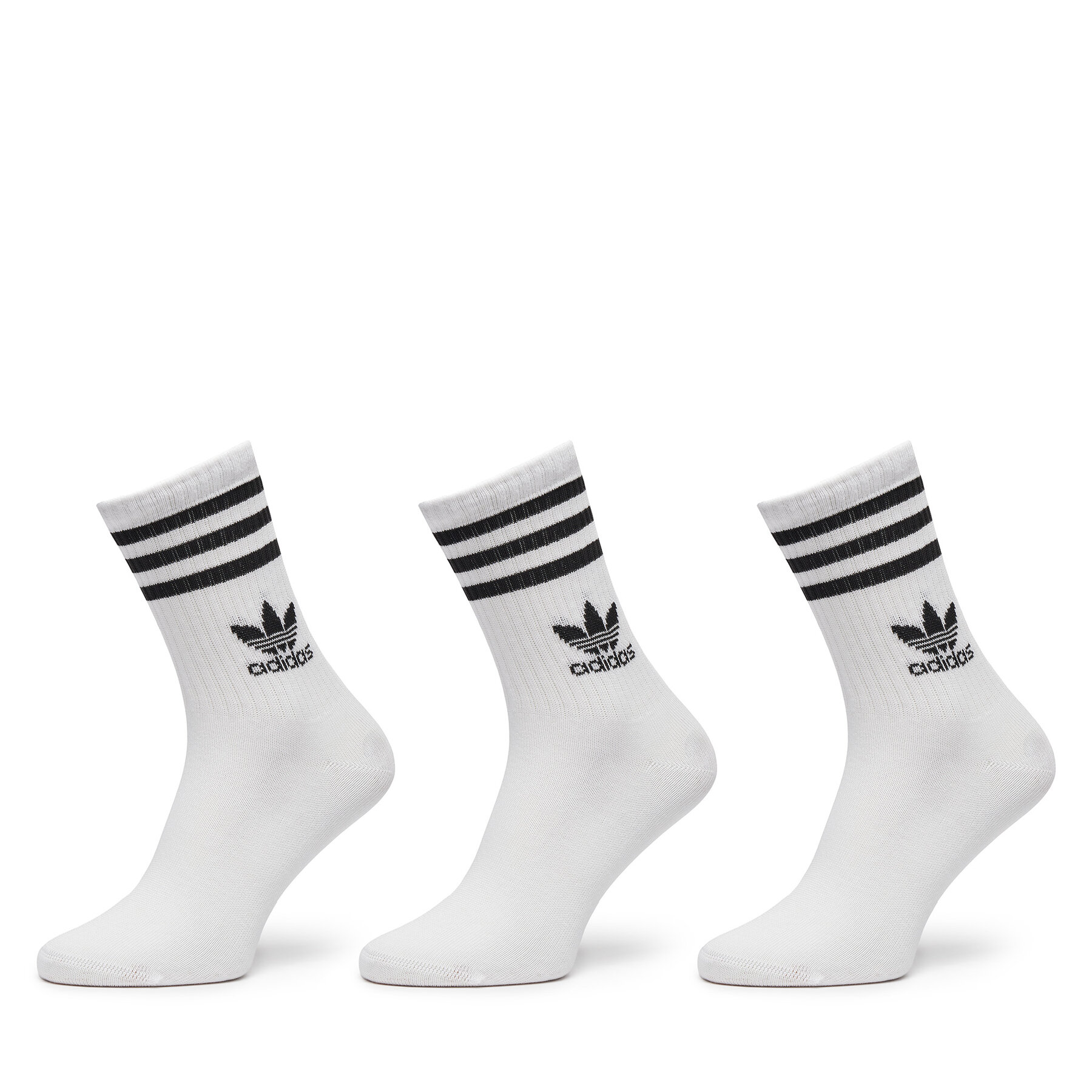 3er-Set hohe Unisex-Socken adidas IJ0733 Weiß von Adidas