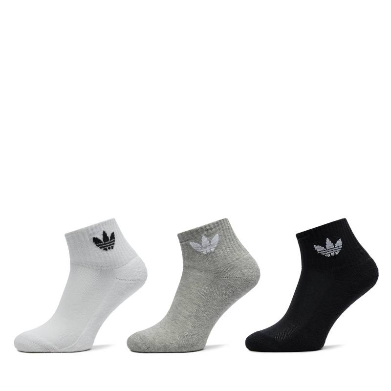 3er-Set hohe Unisex-Socken adidas Mid Crew IJ5612 Bunt von Adidas