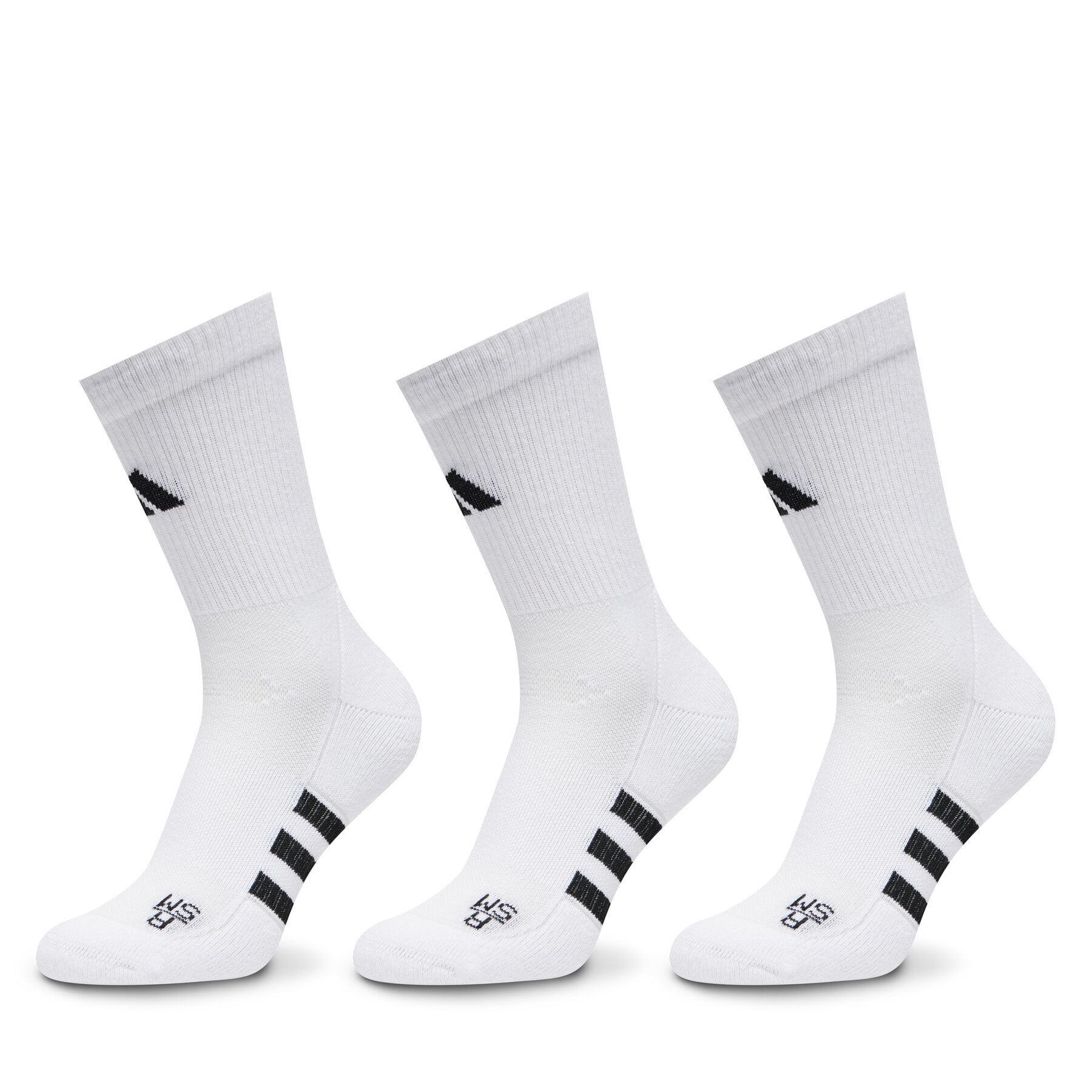 3er-Set hohe Unisex-Socken adidas Performance Cushioned HT3452 Weiß von Adidas