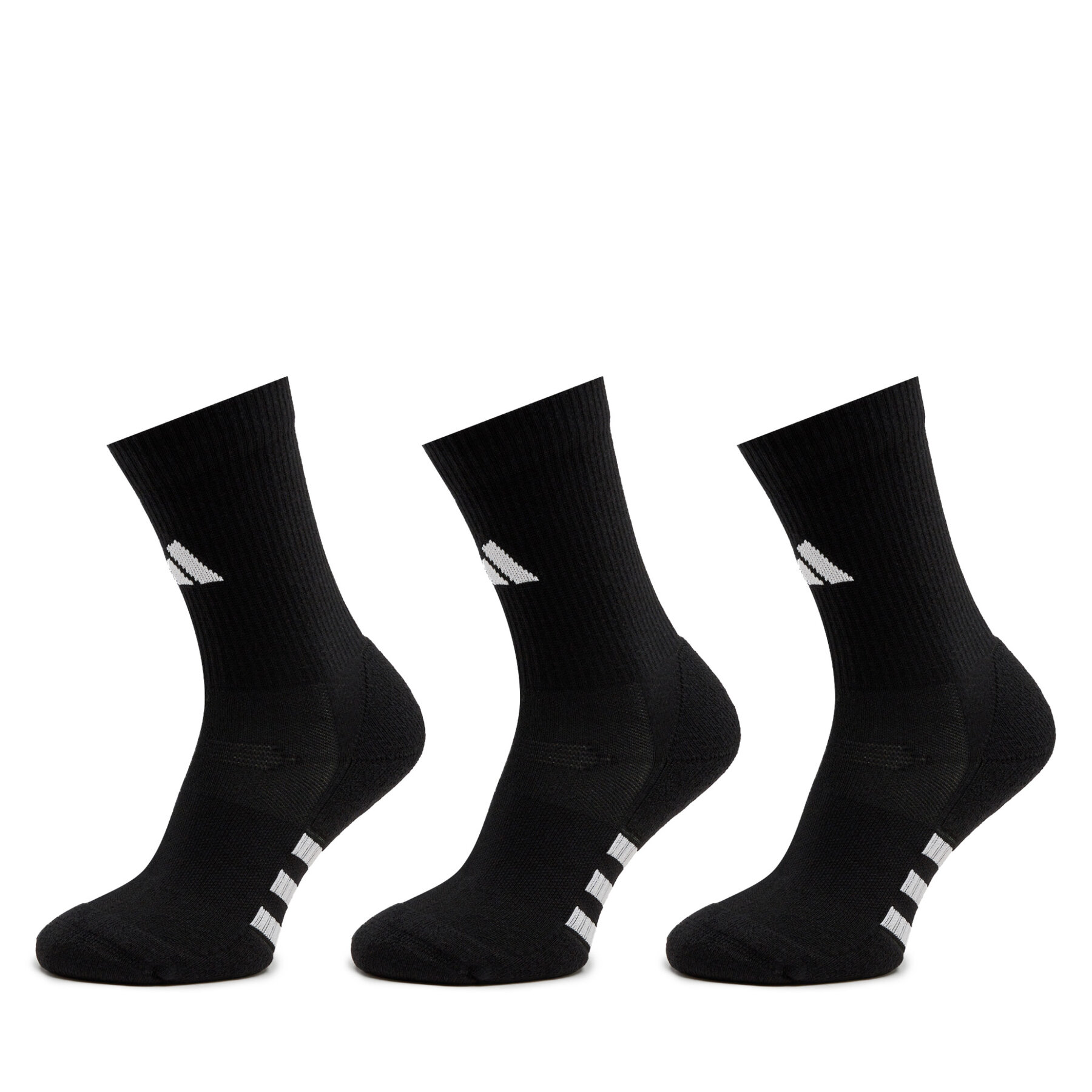 3er-Set hohe Unisex-Socken adidas Performance Cushioned IC9521 Schwarz von Adidas