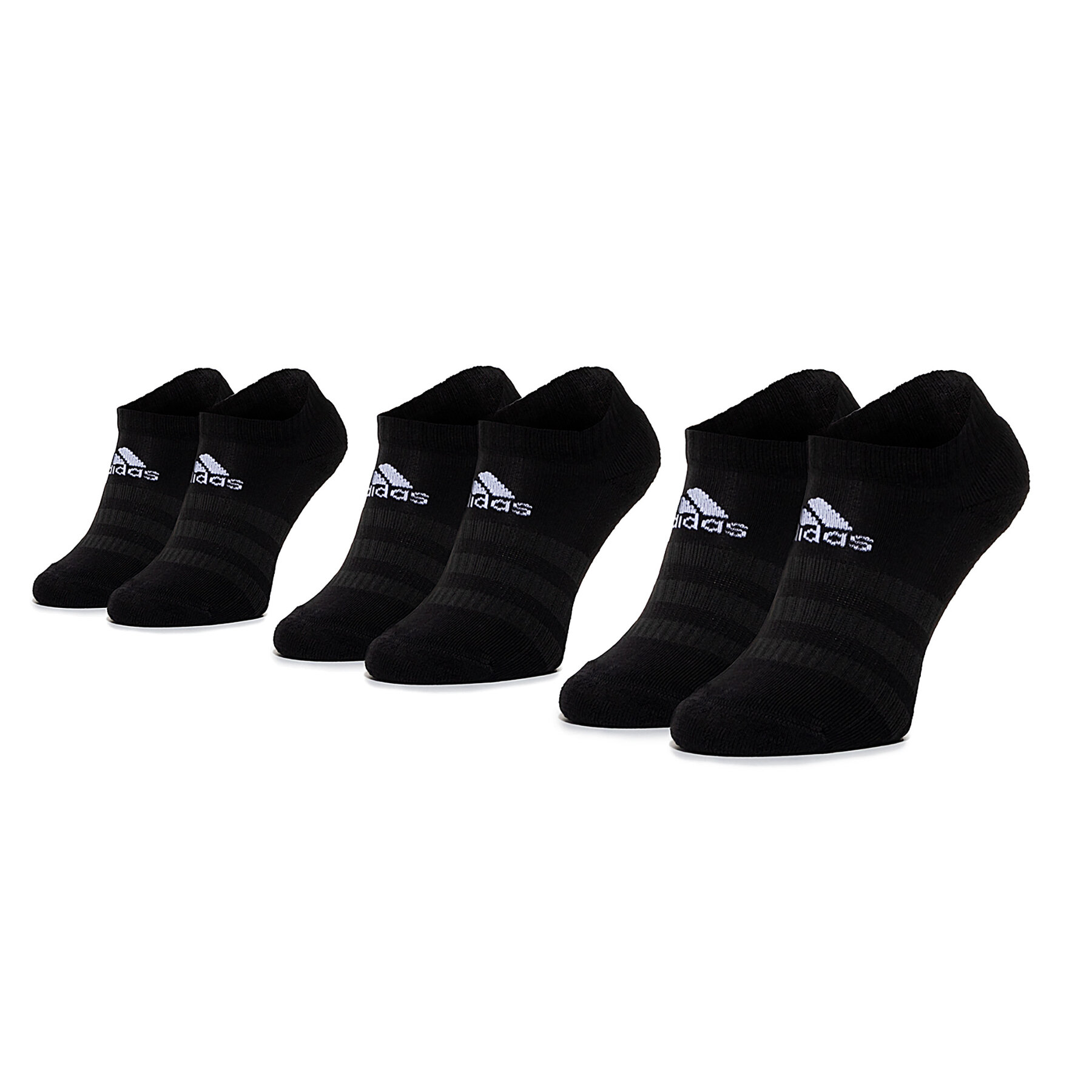 3er-Set niedrige Unisex-Socken adidas Cush Low 3PP DZ9385 Schwarz von Adidas