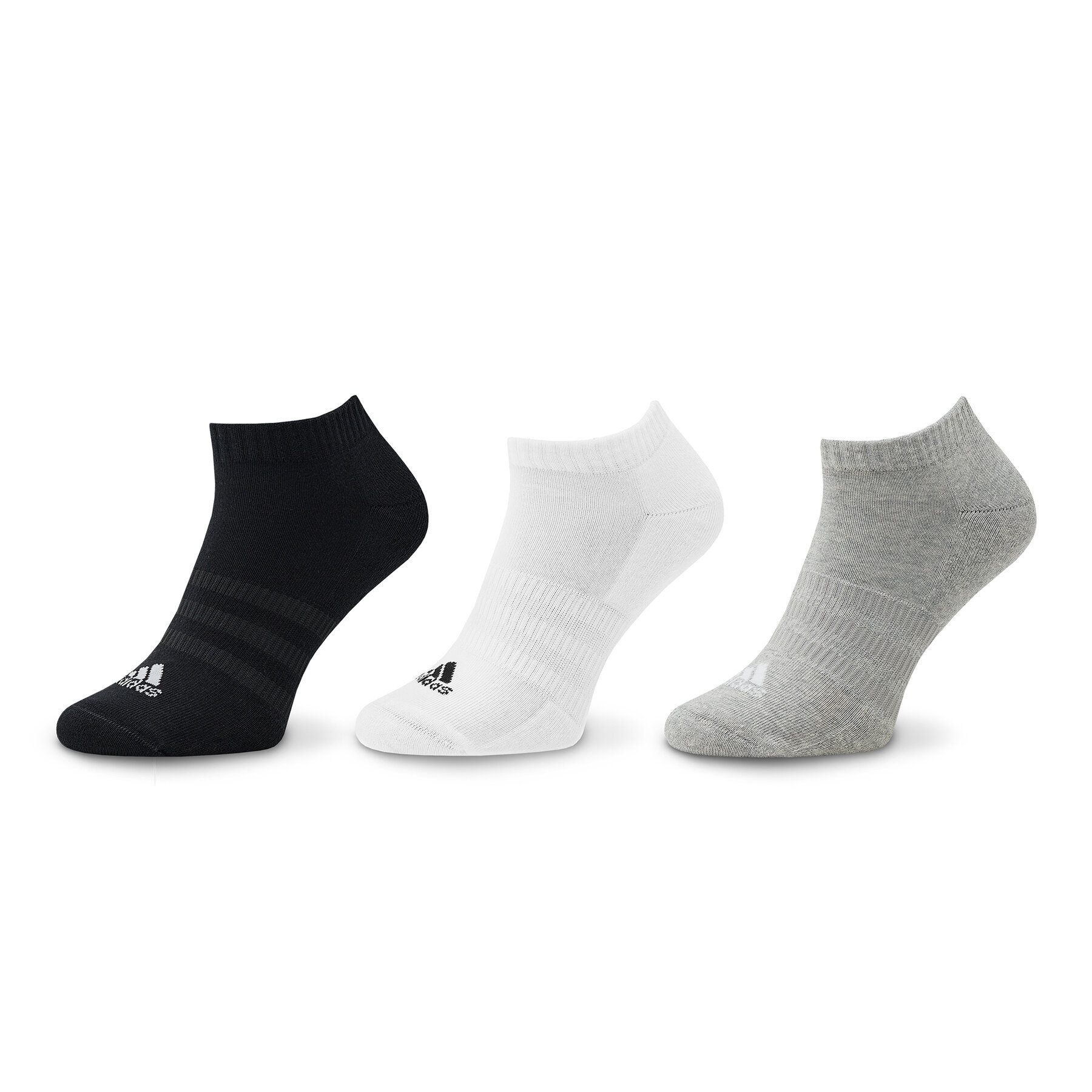 Unisex-Sneakersocken adidas Cushioned Low-Cut Socks 3 Pairs IC1333 Grau von Adidas