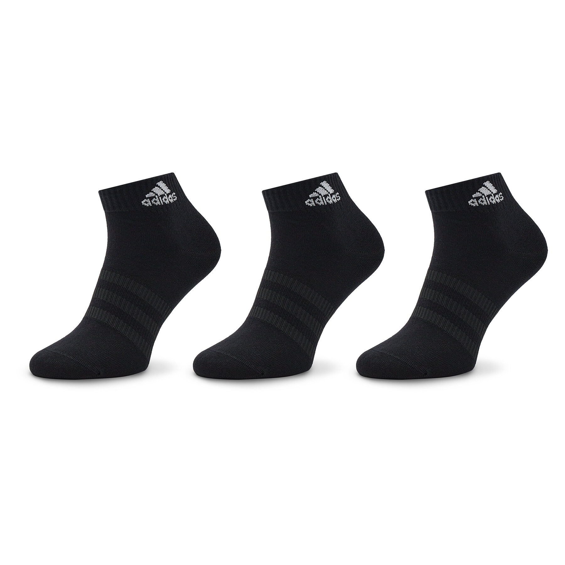 3er-Set niedrige Unisex-Socken adidas Thin and Light Ankle Socks 3 Pairs IC1282 Schwarz von Adidas