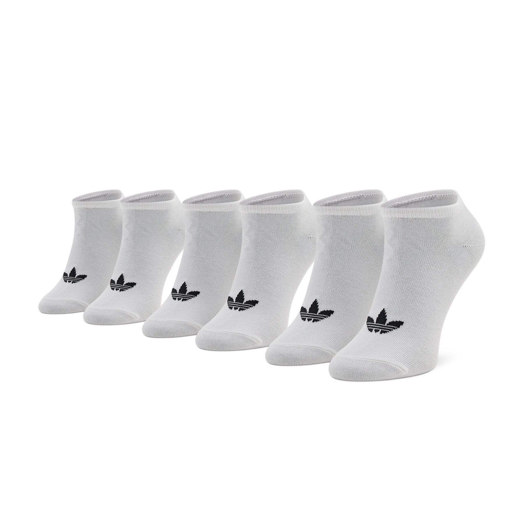 3er-Set niedrige Unisex-Socken adidas Trefoil Liner S20273 Weiß von Adidas