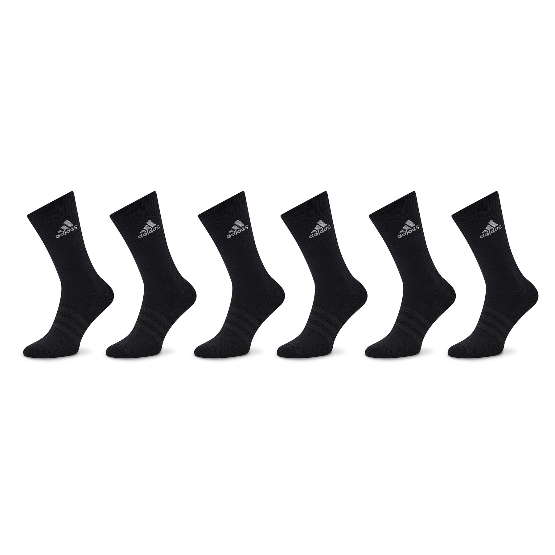 Hohe Unisex-Socken adidas Cushioned Sportswear Crew Socks 6 Pairs IC1316 Schwarz von Adidas