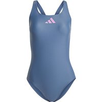 ADIDAS Damen Badeanzug 3 Bars grau | 34 von Adidas