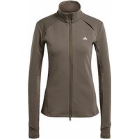 ADIDAS Damen Fitnessjacke  braun | L von Adidas