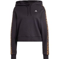 ADIDAS Damen Hoodie Essentials 3-Streifen Animal Print Relaxed schwarz | L ADIDAS Damen Hoodie Essentials 3-Streifen Animal Print Relaxed schwarz | L von Adidas