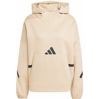 ADIDAS Damen Hoodie Z.N.E. camel | L von Adidas