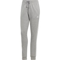 ADIDAS Damen Jogginghose Essentials 3-Stripes French Terry Cuffed hellgrau | M ADIDAS Damen Jogginghose Essentials 3-Stripes French Terry Cuffed hellgrau | M von Adidas