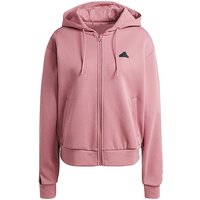 ADIDAS Damen Kapuzenjacke 3S dunkelrot | L von Adidas