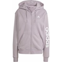 ADIDAS Damen Kapuzenjacke Essentials Linear French Terry beere | M von Adidas