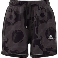 ADIDAS Damen Short Floral Graphis grau | L von Adidas