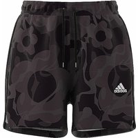 ADIDAS Damen Short Floral Graphis grau | M von Adidas