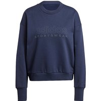 ADIDAS Damen Sweater ALL SZN dunkelblau | L von Adidas