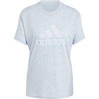 ADIDAS Damen T-ShirtFuture Icons 3.0 hellblau | L von Adidas