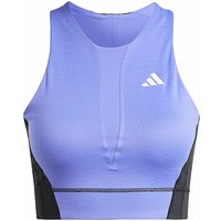 ADIDAS Damen Tennisoberteil Pro HEAT.RDY Crop blau | L ADIDAS Damen Tennisoberteil Pro HEAT.RDY Crop blau | L von Adidas