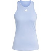 ADIDAS Damen Tennistank Y-Tanktop hellblau | L von Adidas