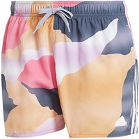 ADIDAS Herren Badeshort Escape Camo 3-Stripes CIX bunt | L von Adidas