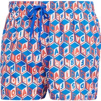 ADIDAS Herren Badeshort FARM Rio 3-Streifen CLX blau | M von Adidas