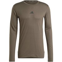 ADIDAS Herren FItnessshirt Workout  braun | L von Adidas