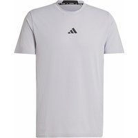 ADIDAS Herren Fitnessshirt Designed for Training Workout grau | L von Adidas