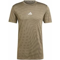 ADIDAS Herren Fitnessshirt Gym+Seamless olive | XL ADIDAS Herren Fitnessshirt Gym+Seamless olive | XL von Adidas