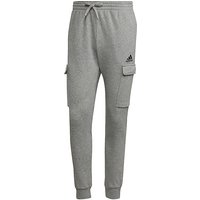 ADIDAS Herren Jogginghose Essentials Fleece Regular Tapered Cargo hellgrau | XXL von Adidas