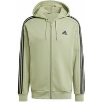 ADIDAS Herren Kapuzenjacke Essentials 3-Streifen  olive | L von Adidas