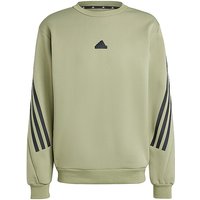 ADIDAS Herren Sweater Future Icons 3-Streifen  olive | L von Adidas