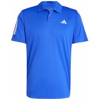 ADIDAS Herren Tennispolo Club 3-Streifen blau | L von Adidas