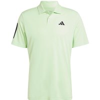 ADIDAS Herren Tennispolo Club 3-Streifen grün | S von Adidas