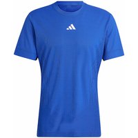 ADIDAS Herren Tennisshirt Airchill blau | M von Adidas