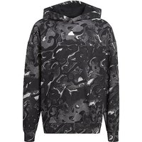 ADIDAS Jungen Hoodie Future Icons Allover Print  schwarz | 128 von Adidas