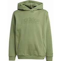 ADIDAS Mädchen Hoodie SZN GFX olive | 128 von Adidas