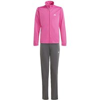 ADIDAS Mädchen Trainingsanzug Essentials Big Logo rosa | 140 von Adidas