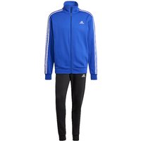 ADIDAS Trainingsanzug Basic 3-Streifen dunkelblau | S von Adidas