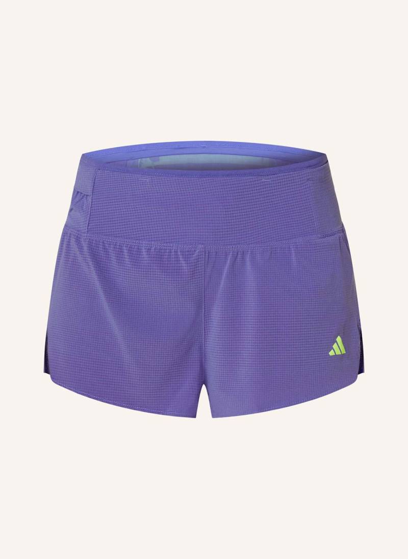 Adidas 2-In 1-Laufshorts Adizero Running Gel blau von Adidas