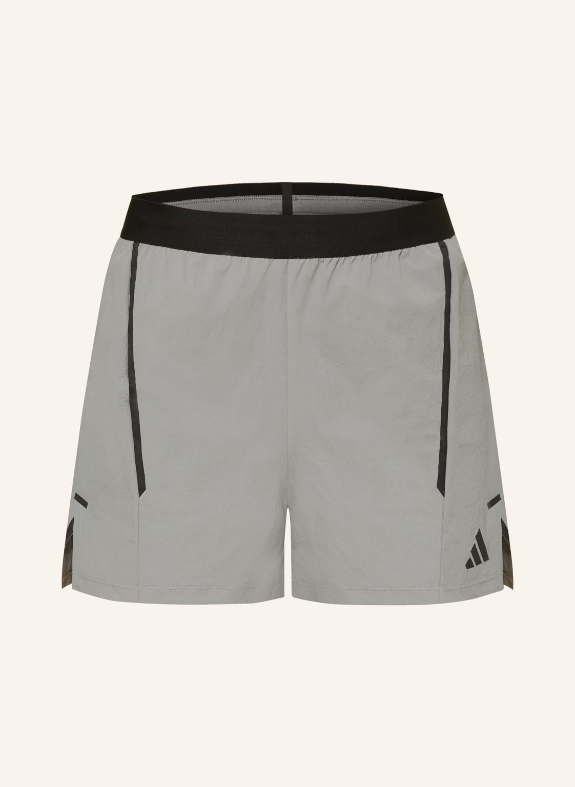 Adidas 2-In-1-Trainingsshorts Designed For Training grau von Adidas