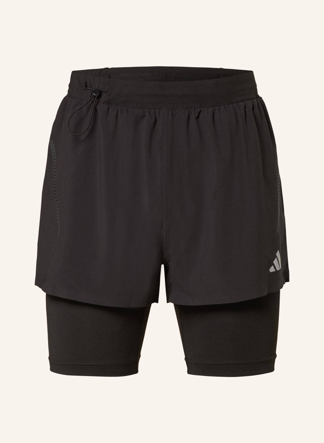 Adidas 2-In-1-Trainingsshorts Heat.Rdy Hiit schwarz von Adidas