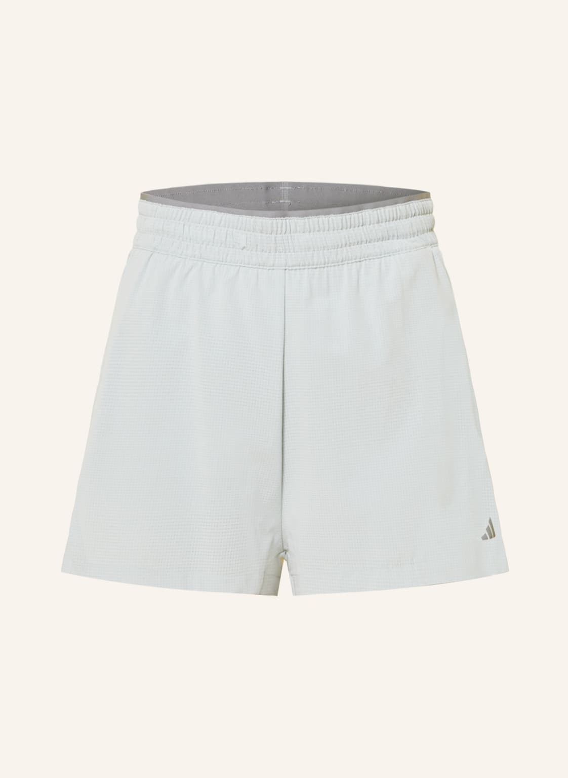 Adidas 2-In-1-Trainingsshorts Hiit Heat.Rdy silber von Adidas