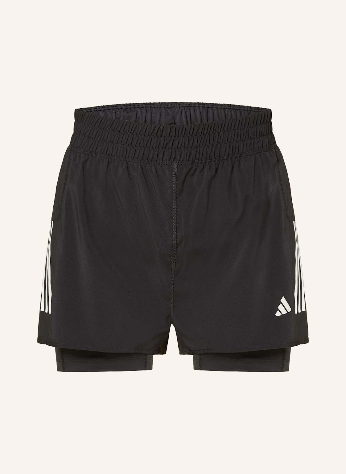 Adidas 2-in1-Laufshorts Own The Run Climacool schwarz von Adidas