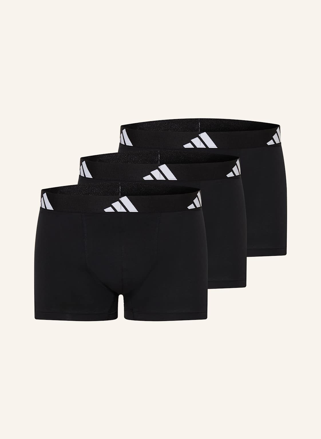 Adidas 3er-Pack Boxershorts Active Flex Cotton schwarz Adidas 3er-Pack Boxershorts Active Flex Cotton schwarz von Adidas